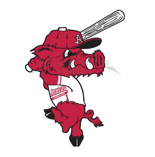 Customs Arkansas Razorbacks 2001 Pres Mascot Iron-on Transfers (Wall Stickers)NO.3746